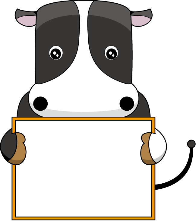 動物メッセージボックス牛 Mb Animal A07a Pngダウンロードページ 無料ビジネスイラスト素材のビジソザ