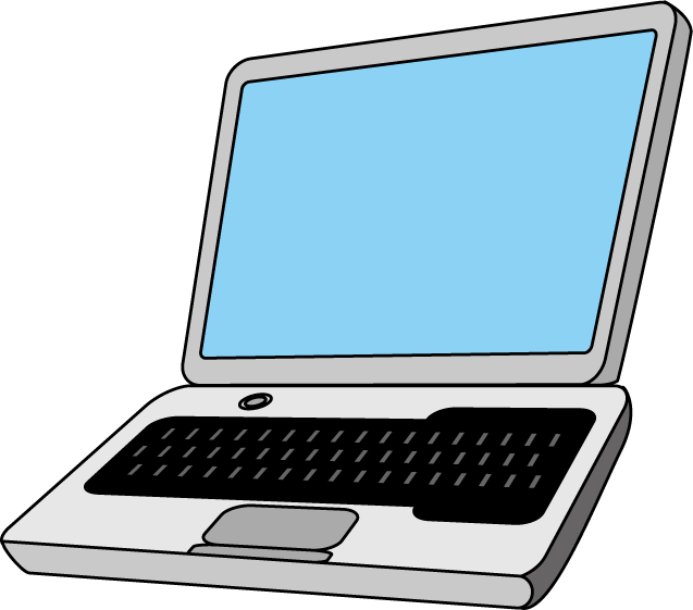 Oa機器ノートパソコン Nbcomp A02 Pngダウンロードページ 無料ビジネスイラスト素材のビジソザ