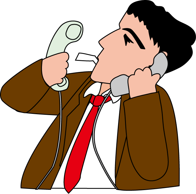 ビジネスパーソン電話をかける人 Phone A08 Pngダウンロードページ 無料ビジネスイラスト素材のビジソザ