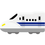 電車アイコンno10 新幹線 ビジソザ