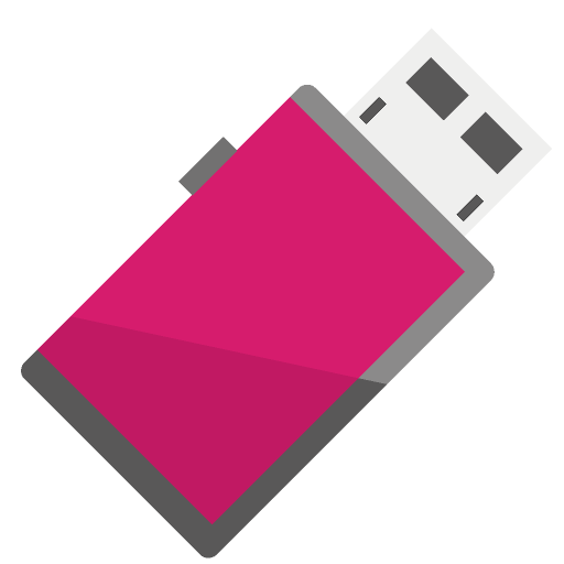 USBメモリーのイラスト