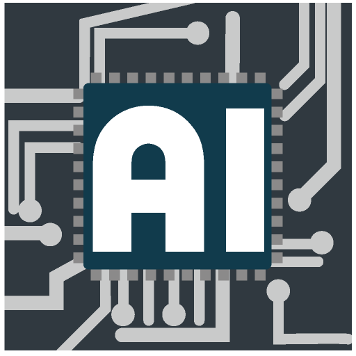 AIの文字が書かれた回路とプロセッサー